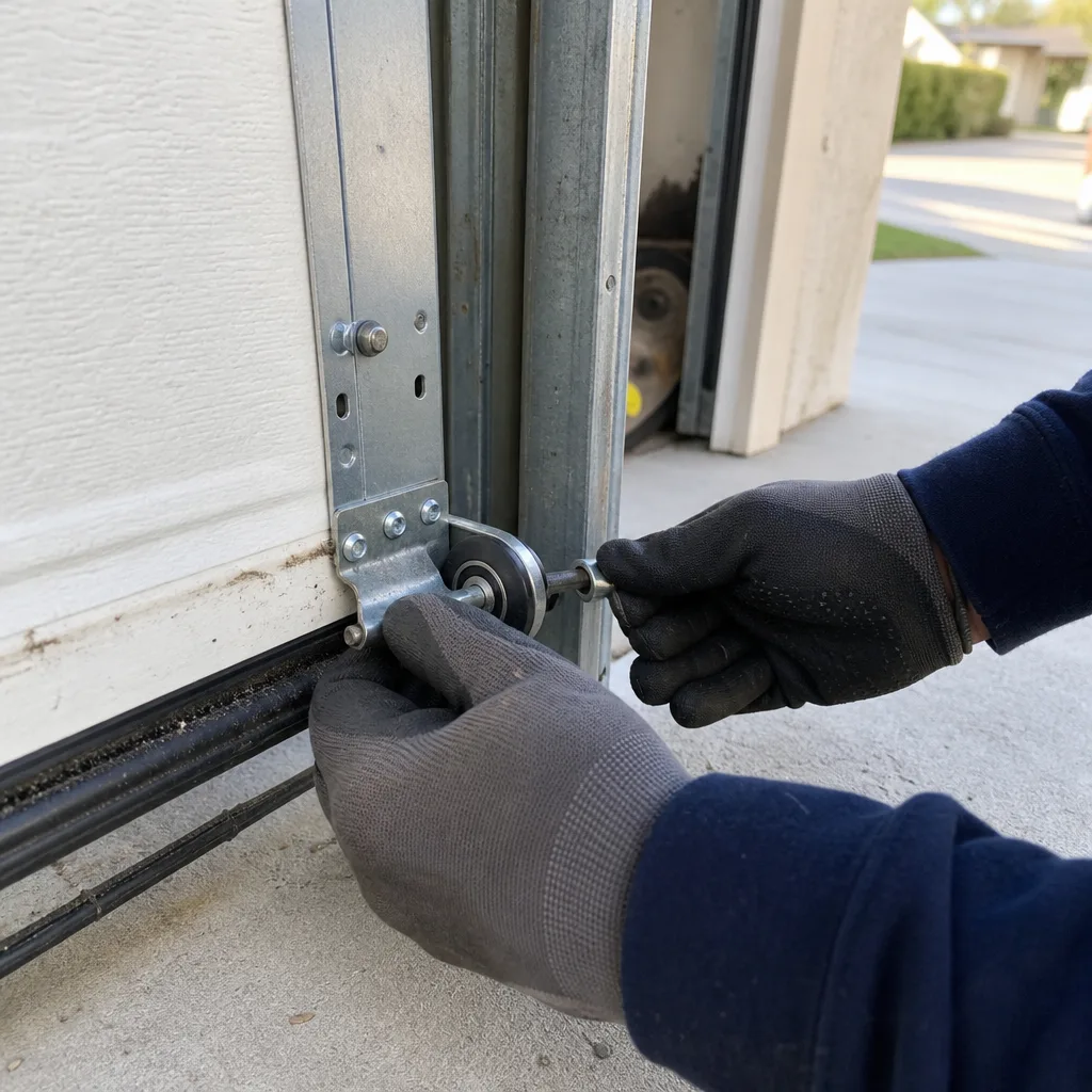 Garage Door Spring Repair in Porter Ranch